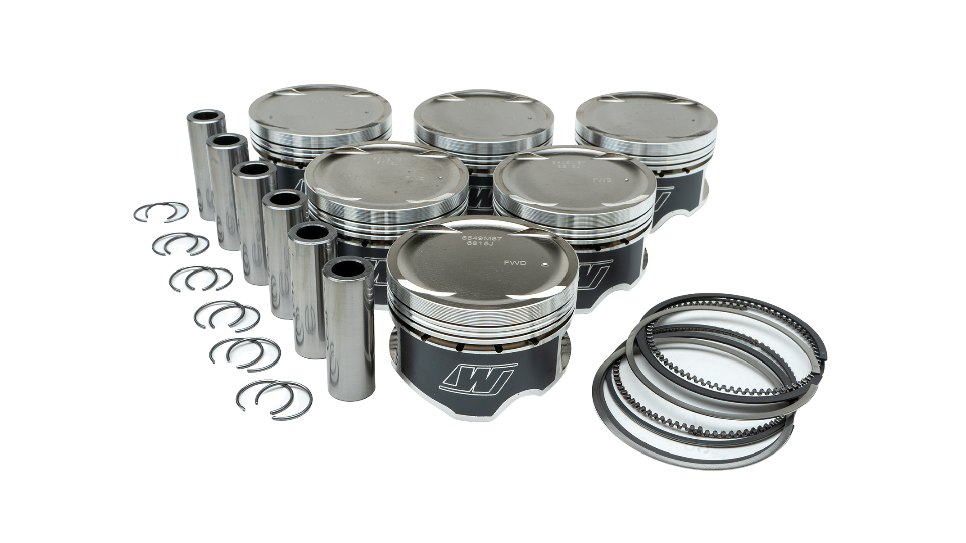 6 Cylinder Forged Piston Sets