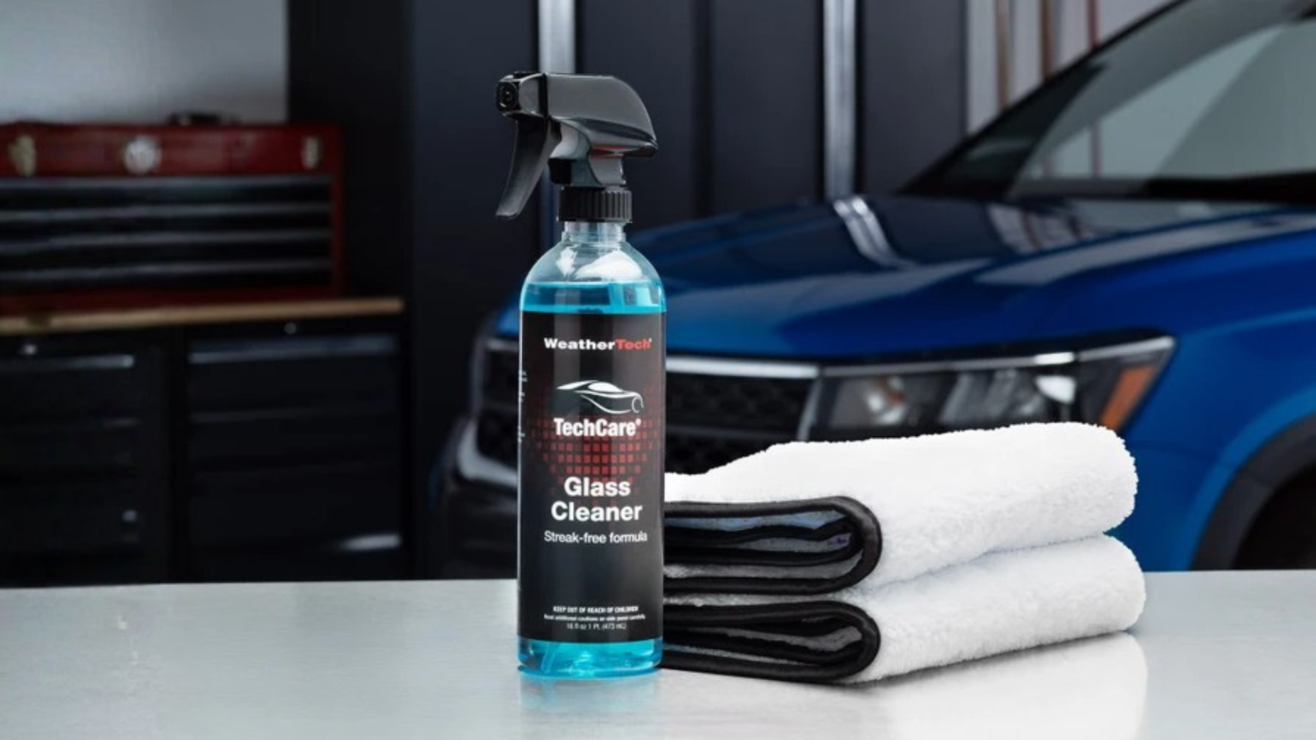Glass Cleaner and Tools