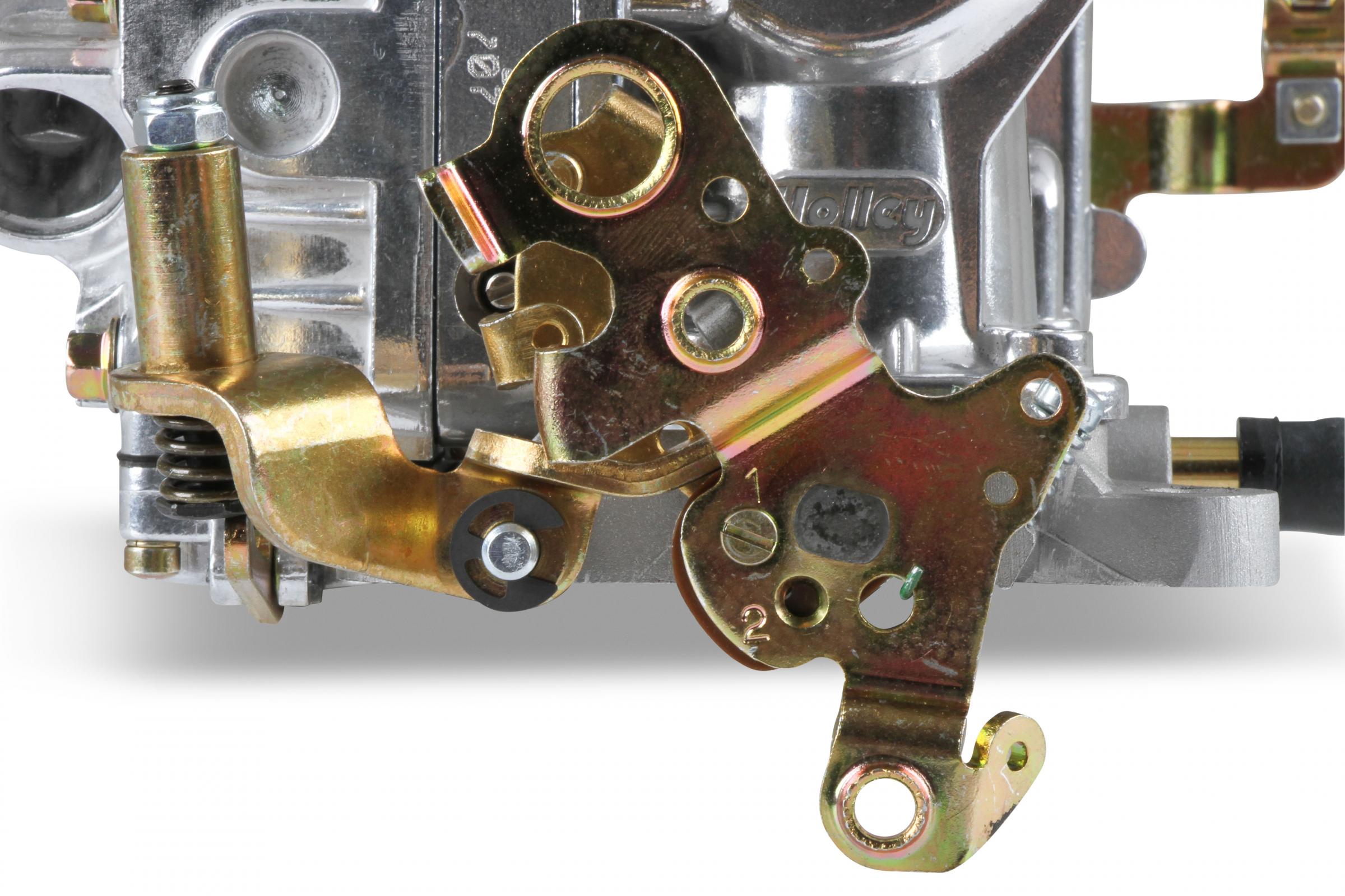 Performance 2BBL Carburetor 500 CFM 2300 Shiny Gasoline Holley