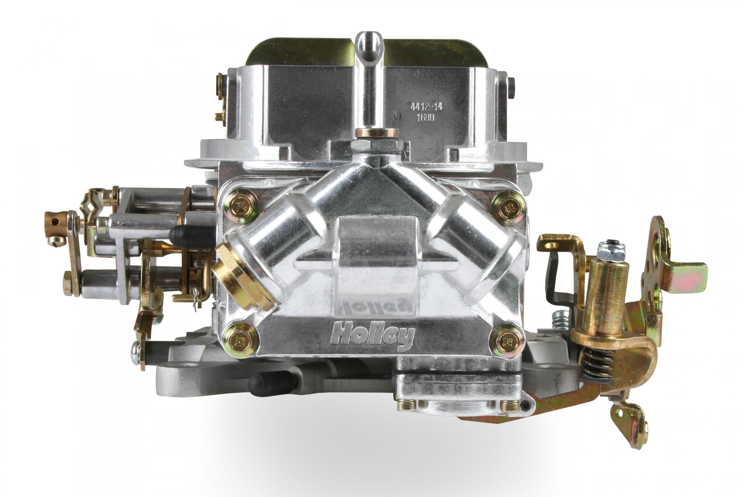 Performance 2BBL Carburetor 500 CFM 2300 Shiny Gasoline Holley