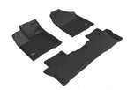 3D MAXpider 2019-2020 Honda Passport Kagu 1st & 2nd Row Floormats - Black