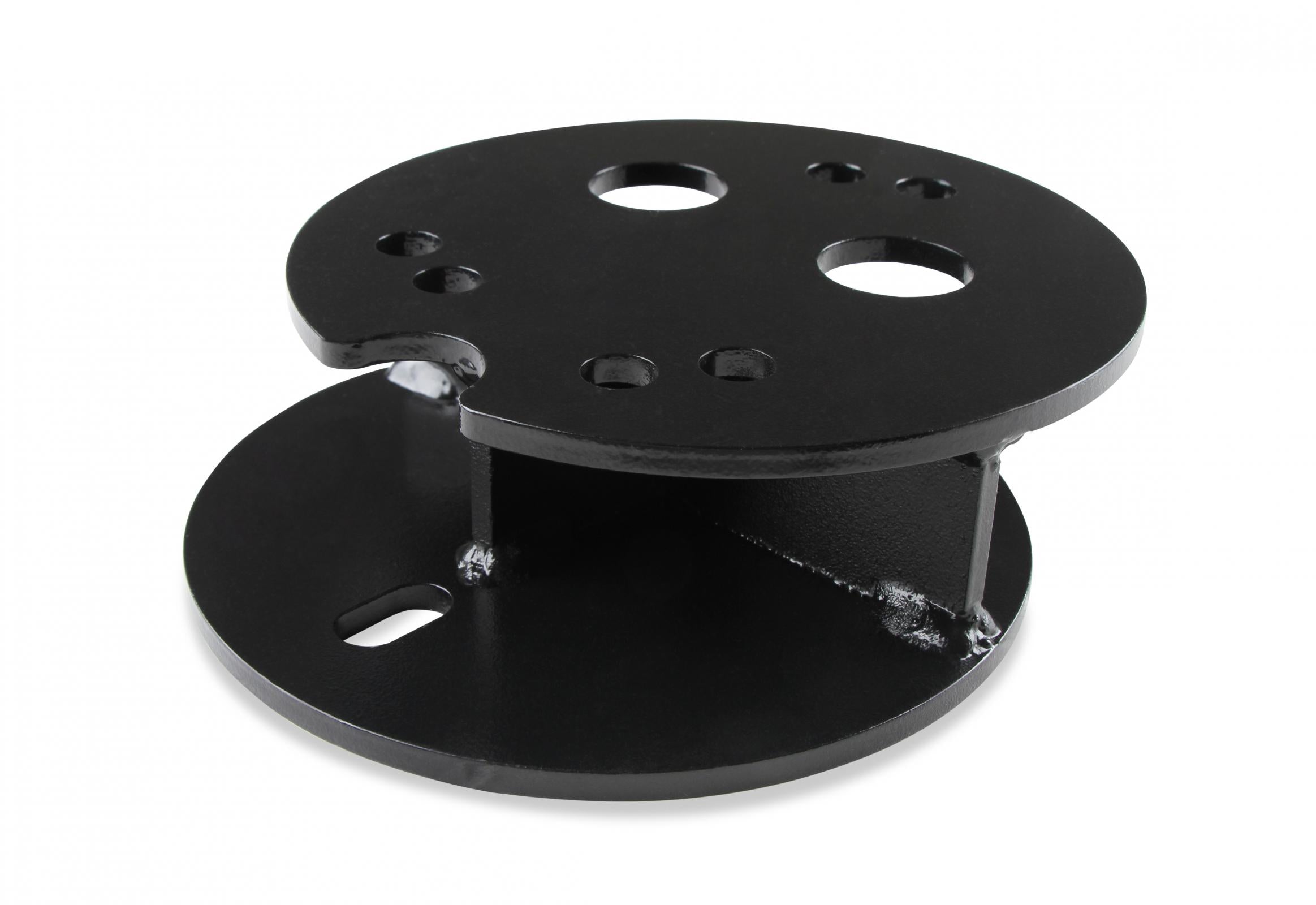 1987-2018 Jeep Wrangler YJ TJ JK Spare Tire Carrier Spacer Black Powdercoat Steel Anvil Off-Road