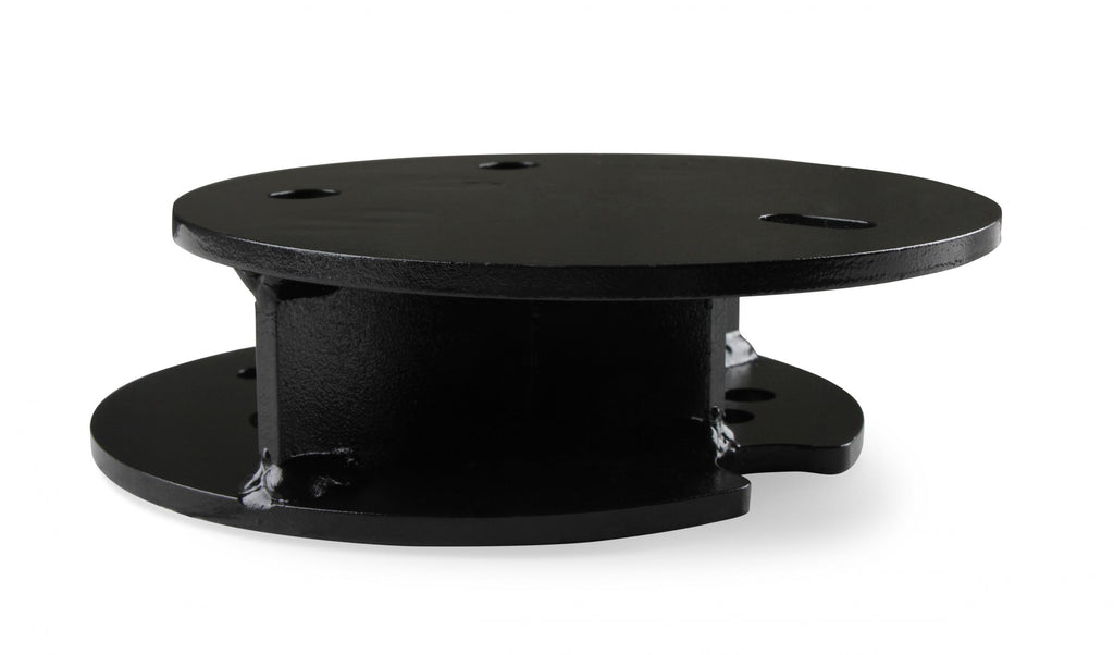 1987-2018 Jeep Wrangler YJ TJ JK Spare Tire Carrier Spacer Black Powdercoat Steel Anvil Off-Road