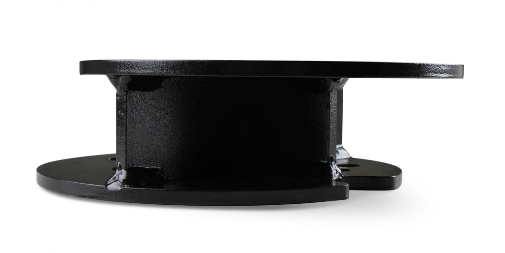 1987-2018 Jeep Wrangler YJ TJ JK Spare Tire Carrier Spacer Black Powdercoat Steel Anvil Off-Road