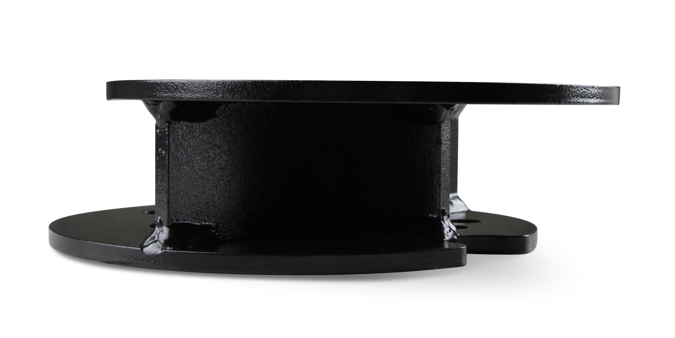 1987-2018 Jeep Wrangler YJ TJ JK Spare Tire Carrier Spacer Black Powdercoat Steel Anvil Off-Road