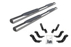 4 Inch 1000 Series SideSteps & Bracket Kit Stainless Steel 2019-2026 Silverado/Sierra 1500/2500 HD Extended Cab Go Rhino