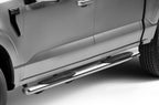 4 Inch 1000 Series SideSteps & Bracket Kit Stainless Steel 2015-2026 Ford F-150/ F-250/F-350 Go Rhino