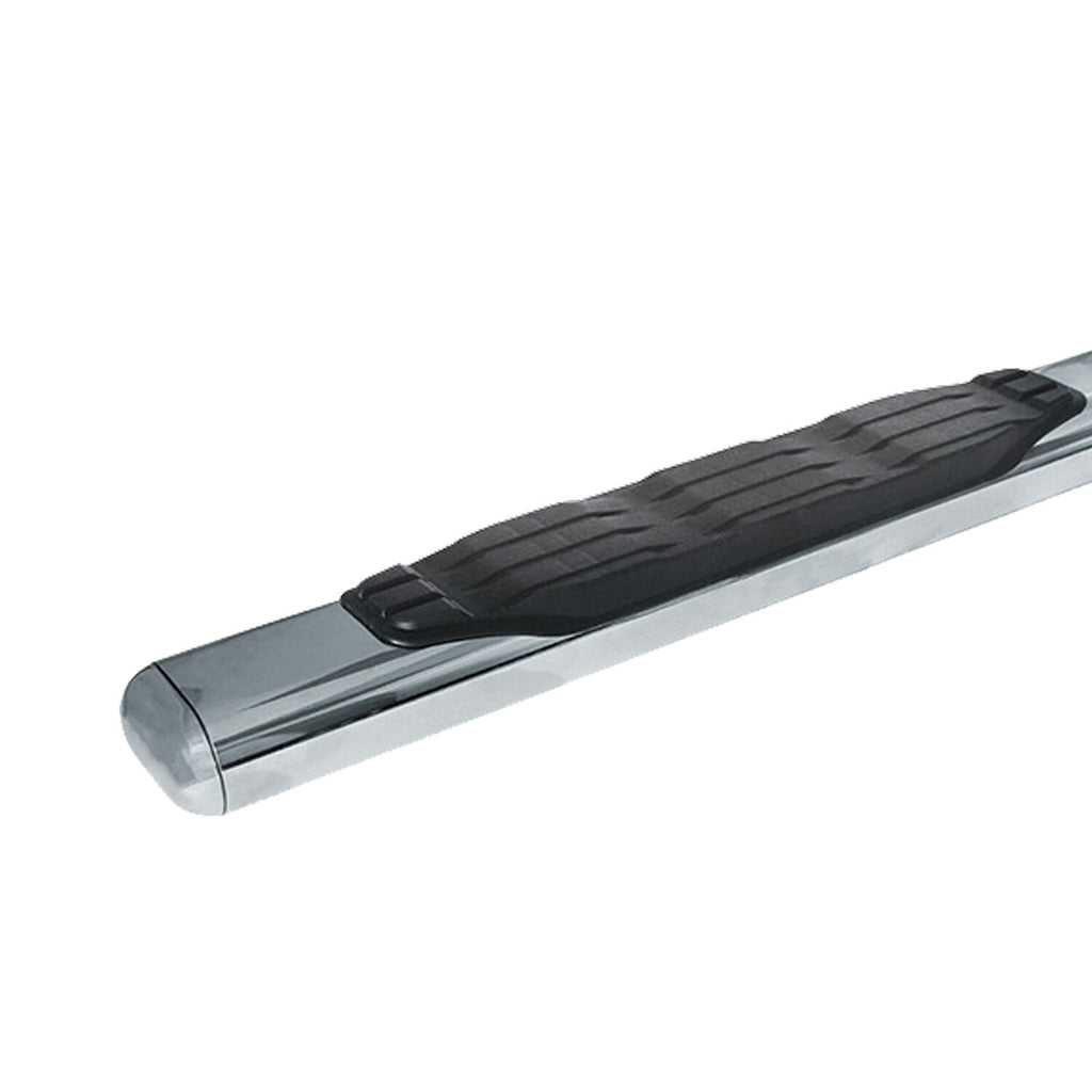 5 Inch 1000 Series Side Steps with Mounting Brackets Kit Polished Stainless Steel 2021-2025 Ford Bronco Go Rhino