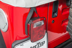 Jeep TJ Full Door Cab Cover For 92-06 Jeep Wrangler TJ Gray Denim MasterTop