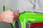 Jeep JK Full Door Cab Cover For 07-18 Jeep JK Wrangler 2 Door Gray Denim MasterTop