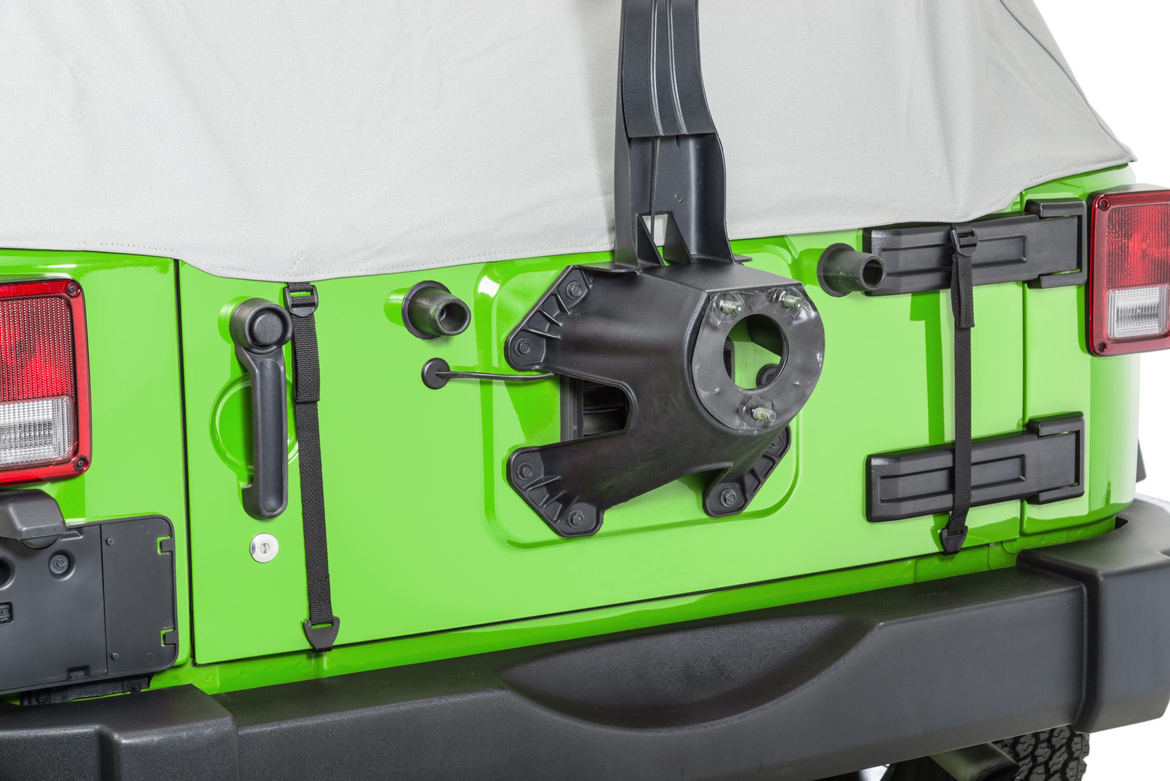 Jeep JK Full Door Cab Cover For 07-18 Jeep JK Wrangler 2 Door Gray Denim MasterTop
