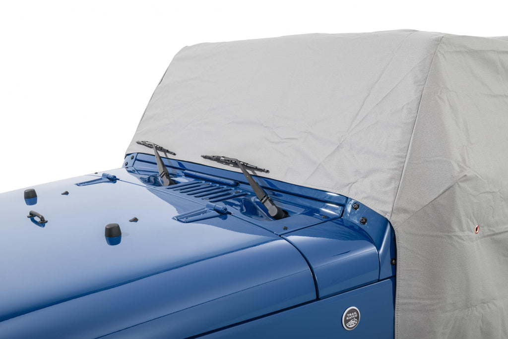Jeep JK Full Door Cab Cover For 07-18 Jeep JK Wrangler 4 Door Gray Denim MasterTop