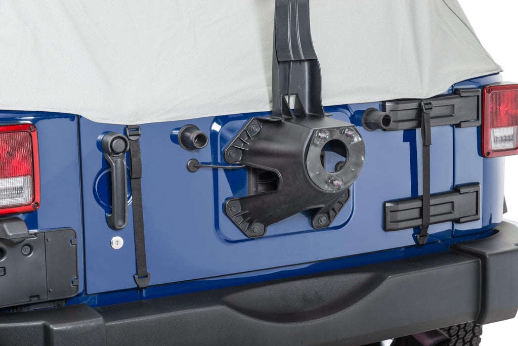 Jeep JK Full Door Cab Cover For 07-18 Jeep JK Wrangler 4 Door Gray Denim MasterTop