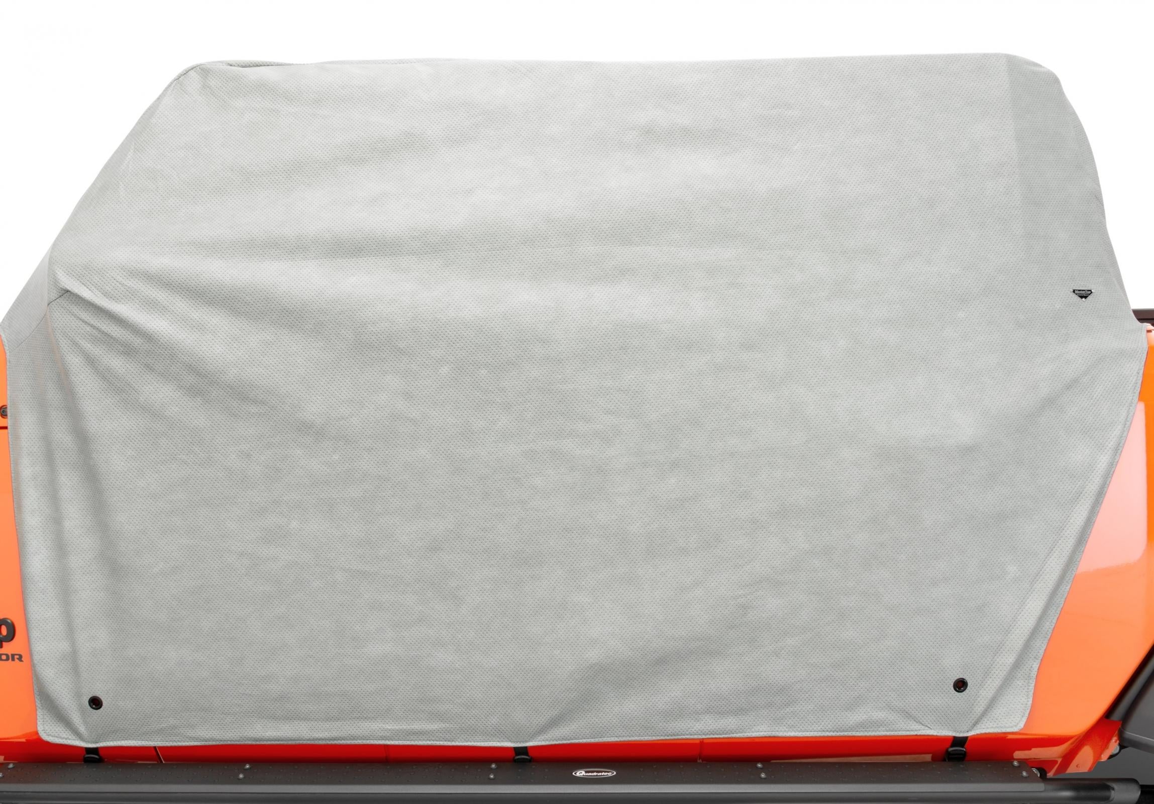 5 Layer Full Door Cab Cover 07-18 Jeep JK Wrangler 4Dr Gray MasterTop