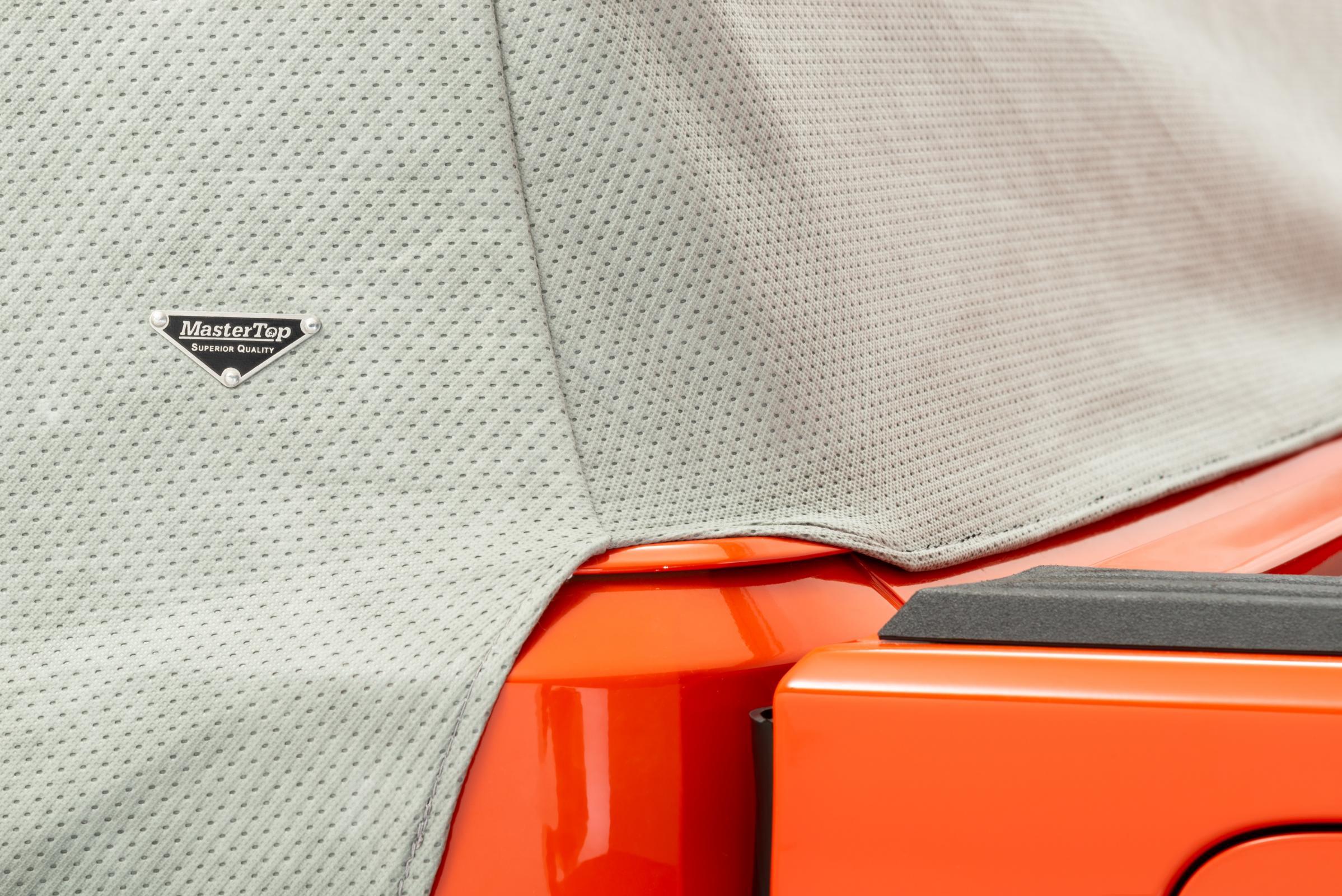 5 Layer Full Door Cab Cover 2020-2024 Jeep JT Gladiator 4Dr Gray (All Top/Top hardware Removed) MasterTop