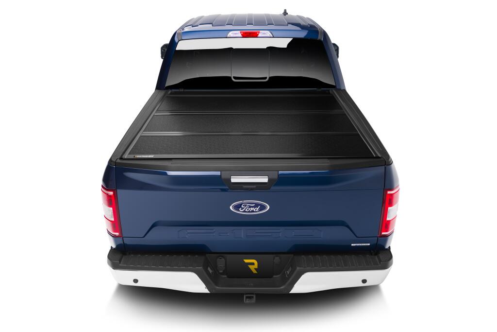 BAKFlip FiberMax Hard Folding Truck Bed Cover 2015-2020 Ford F-150 5 Foot 7 Inch Bed BAK