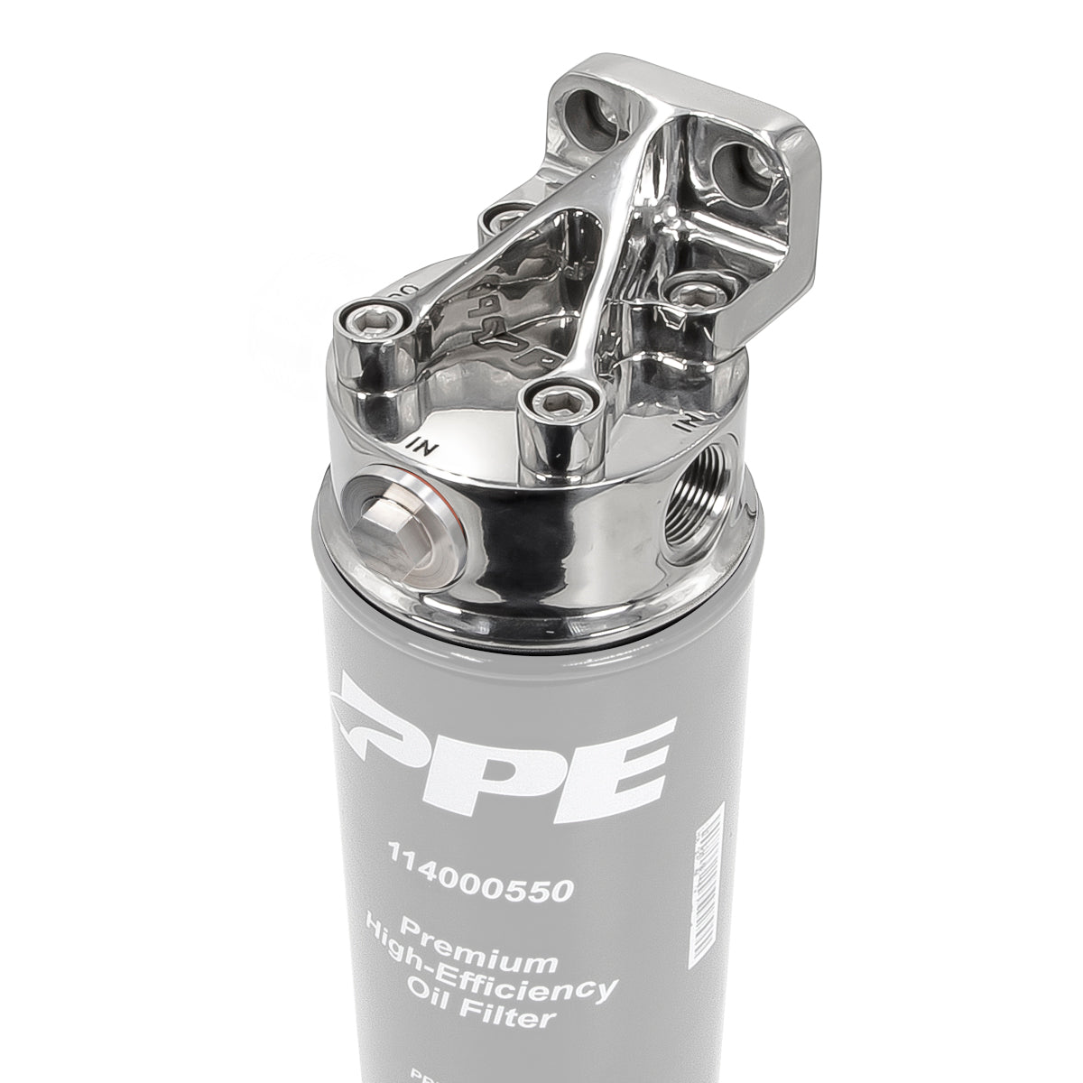 304 Stainless Steel Remote Oil Filter Mount