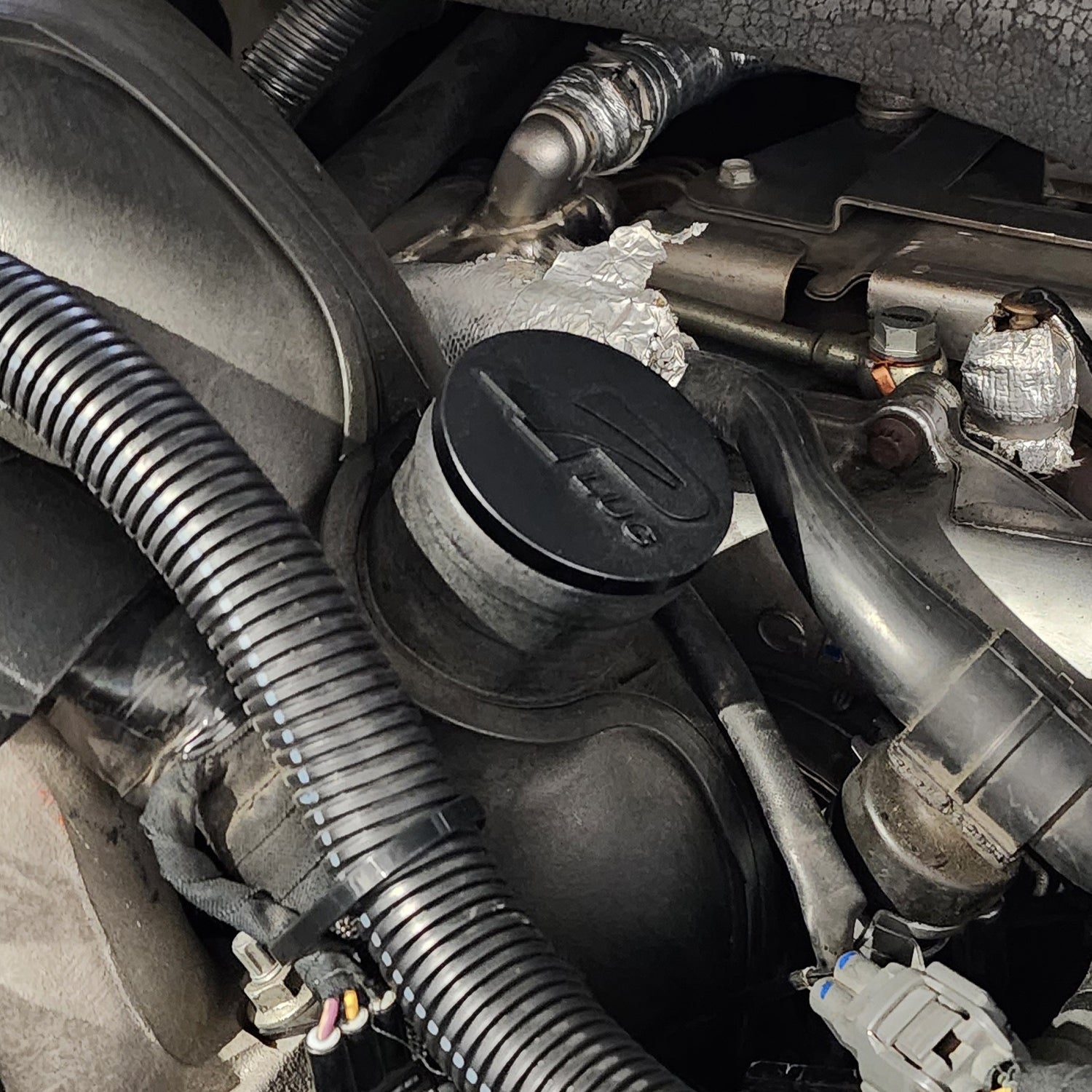 2017-2023 GM 6.6L Duramax Resonator Delete Plug L5P Raw