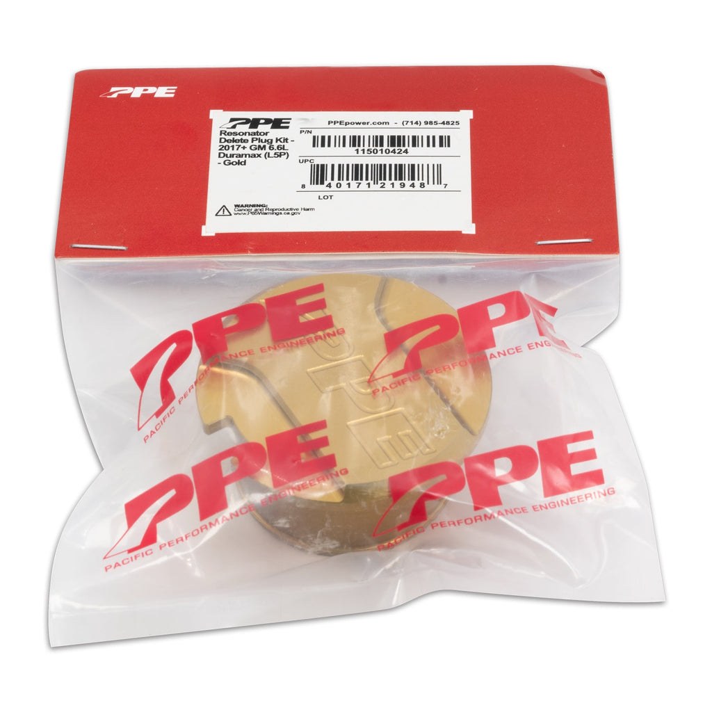 2017-2023 GM 6.6L Duramax Resonator Delete Plug L5P Raw