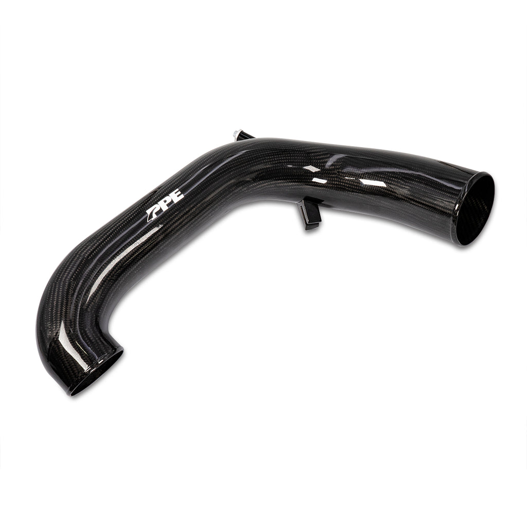 2020-2023 GM 1500 3.0L Zilla Carbon Fiber Intake Tube Twill Weaved Carbon PPE Power