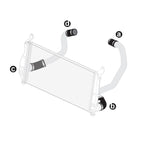 LLY 04.5-05 Silicone And Clamp Kit Black PPE Diesel