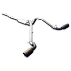 Exhaust Cat Back 2.5 Inch w/Dual Tips Pol/Pol GM 4.3L 5.3L 2014-2018 2019 Classic Body