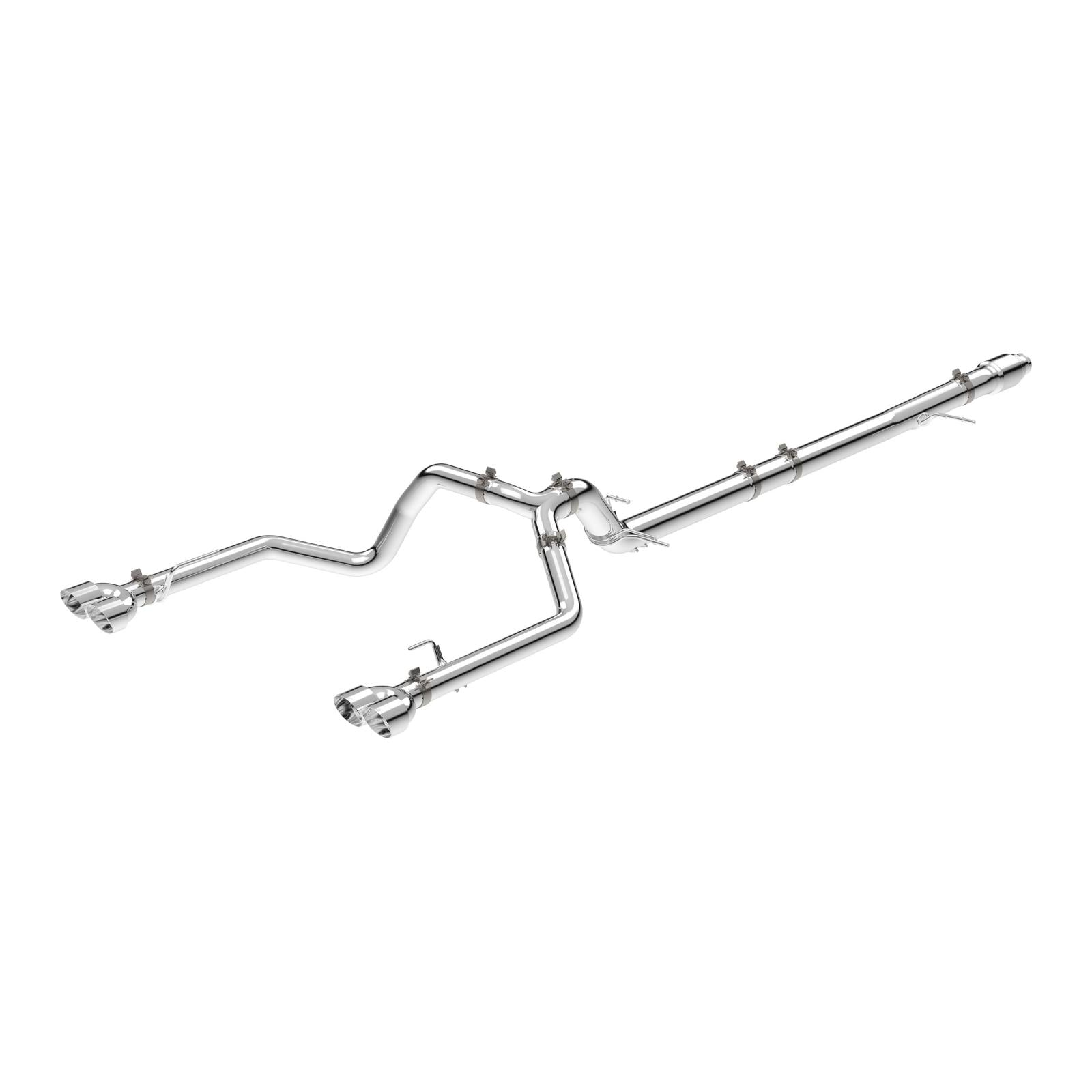 20-22 GM 3.0L Duramax 304 Stainless Steel DPF-Back Performance Exhaust Kit - Dual Exit-Polished Tubes, Polished Tips Pacific Performance Engineering