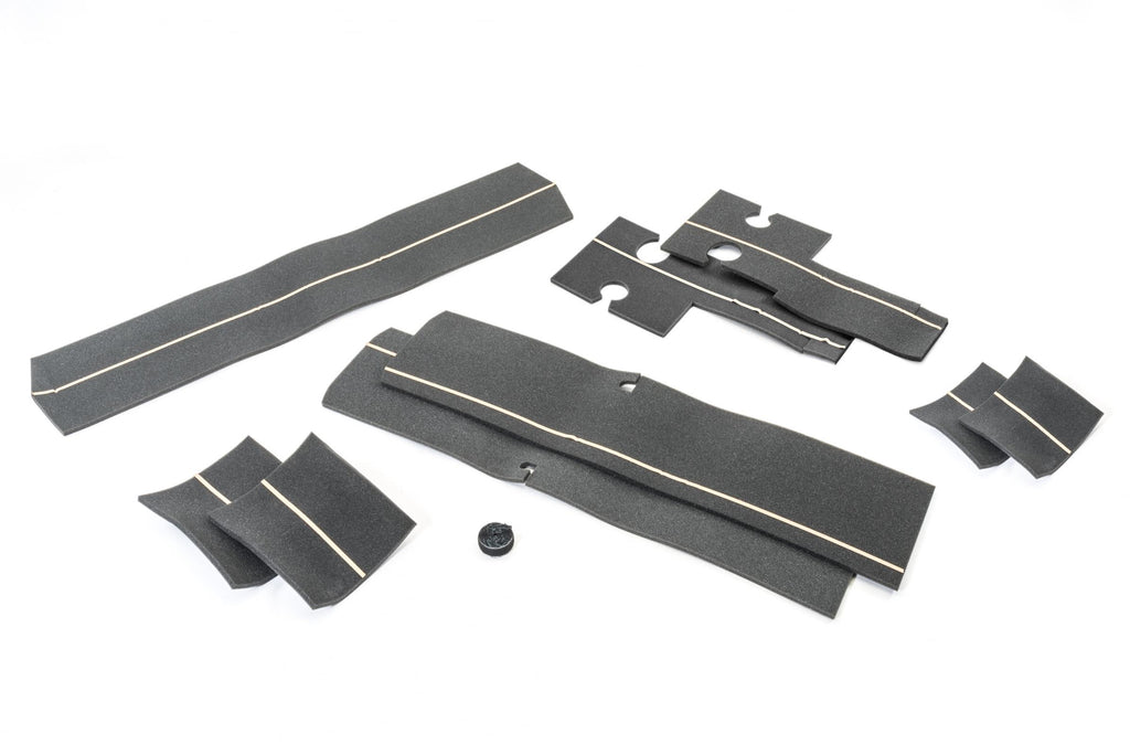 Jeep TJ Sport Bar Covers For 97-02 Jeep Wrangler TJ Black Denim MasterTop