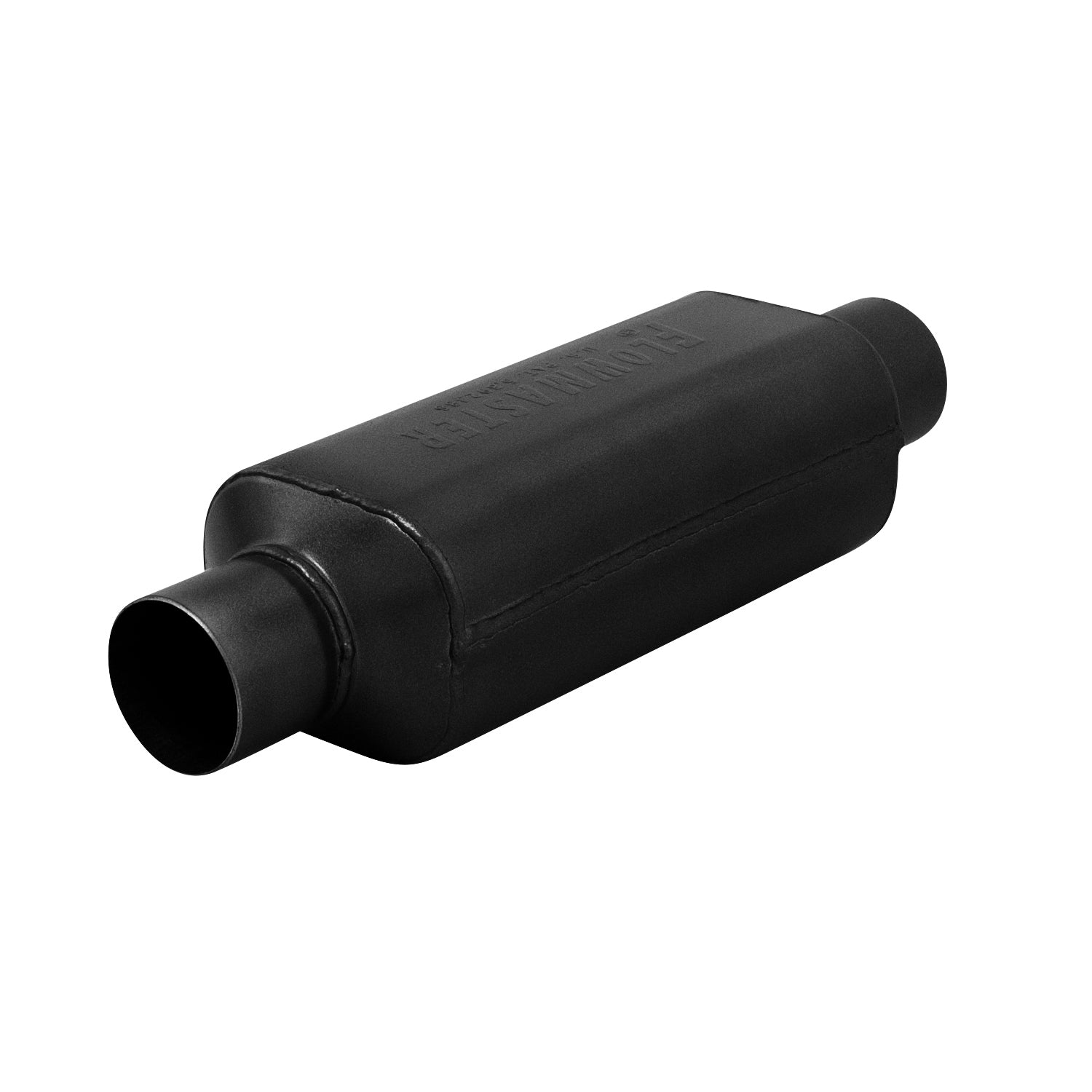 Super Hp-2 Muffler 409SS Super Hp-2 Muffler 409SS 2.25 Center In./2.25 Center Out Aggressive Sound Flowmaster
