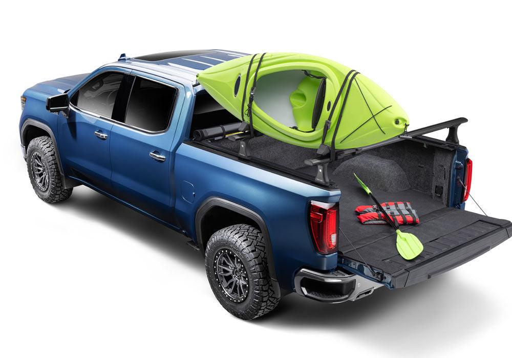 Pro X15 TS Tonneau Cover Black 2014-2018 (2019 Legacy/Limited) Silverado/Sierra/2015-2019 2500 HD/3500 HD 8 Foot Bed Truxedo