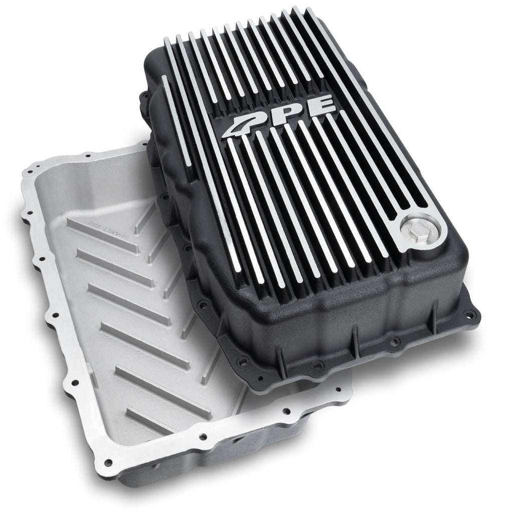 Deep 10L80 Transmission Pan GM 3.0L Duramax 2020-2023 Brushed