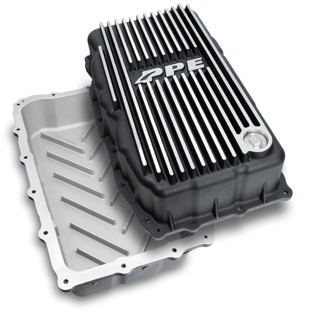 Deep 10L80 Transmission Pan GM 3.0L Duramax 2020-2023 Brushed