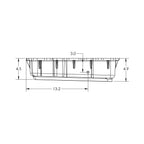 Deep 10L80 Transmission Pan GM 3.0L Duramax 2020-2023 Brushed