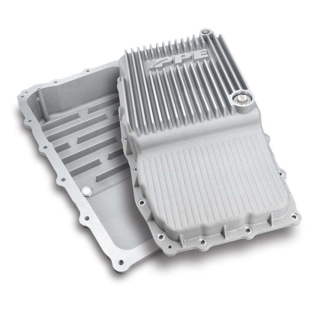 2018-2020 GM w/ 10L80 Transmission Heavy-Duty Cast Aluminum Transmission Pan Raw