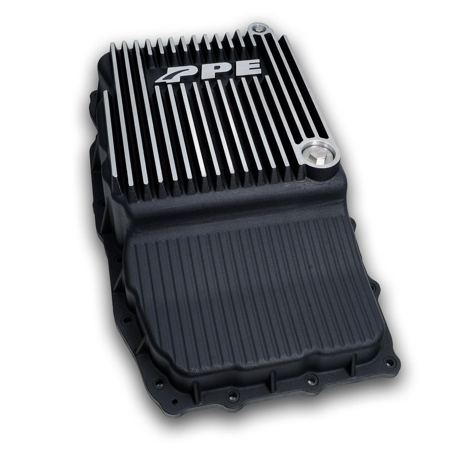 2018-2020 GM w/ 10L80 Transmission Heavy-Duty Cast Aluminum Transmission Pan Brushed