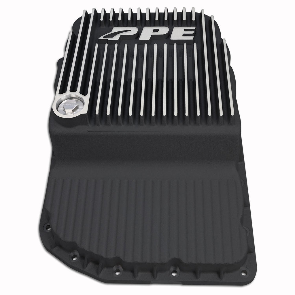 2007-2020 GM w/ 6L80 Heavy-Duty Cast Aluminum Transmission Pan Brushed