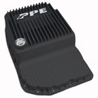 2007-2020 GM w/ 6L80 Heavy-Duty Cast Aluminum Transmission Pan Black