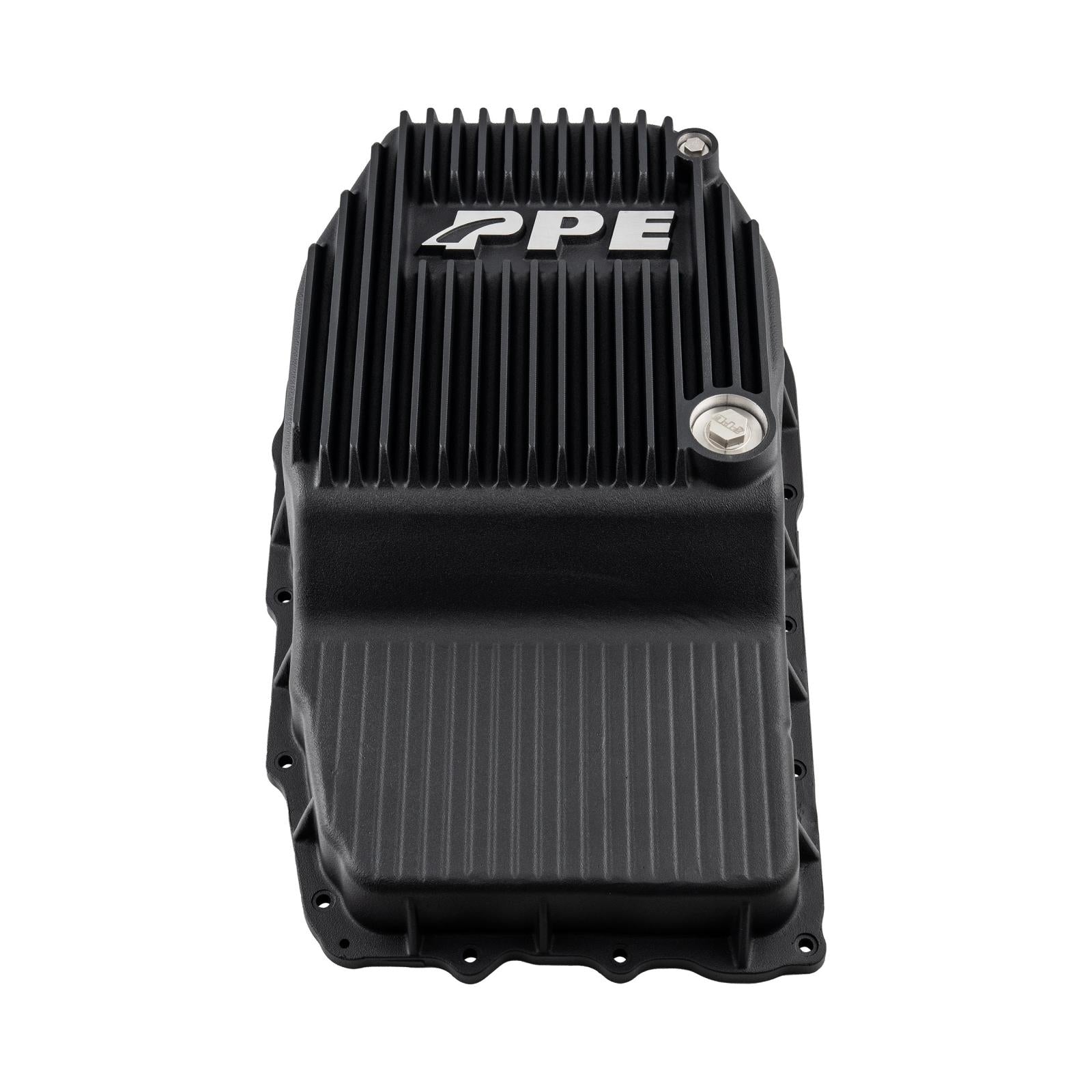 19-25 GM 8L45/8L80/8L90 Heavy-Duty Cast Aluminum Transmission Pan-Black Pacific Performance Engineering