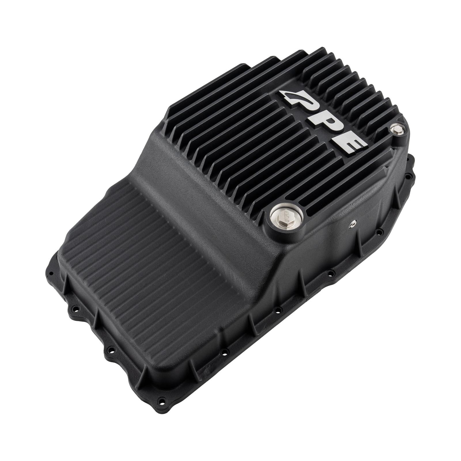 19-25 GM 8L45/8L80/8L90 Heavy-Duty Cast Aluminum Transmission Pan-Black Pacific Performance Engineering