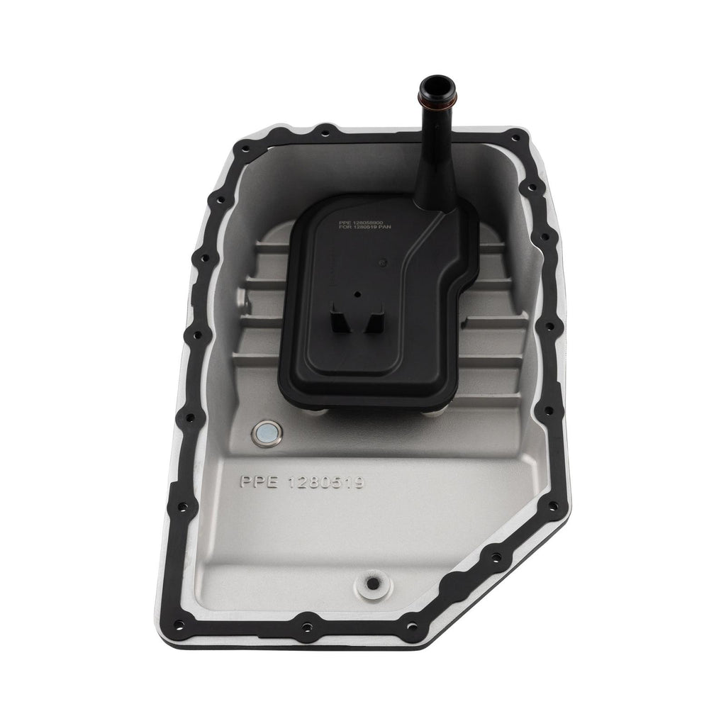 07-23 GM 6L90 Heavy-Duty Cast Aluminum Transmission Pan Brushed Pacific Performance Engineering