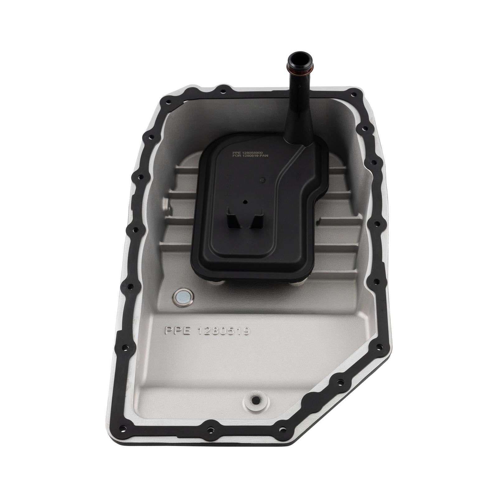 07-23 GM 6L90 Heavy-Duty Cast Aluminum Transmission Pan Brushed Pacific Performance Engineering