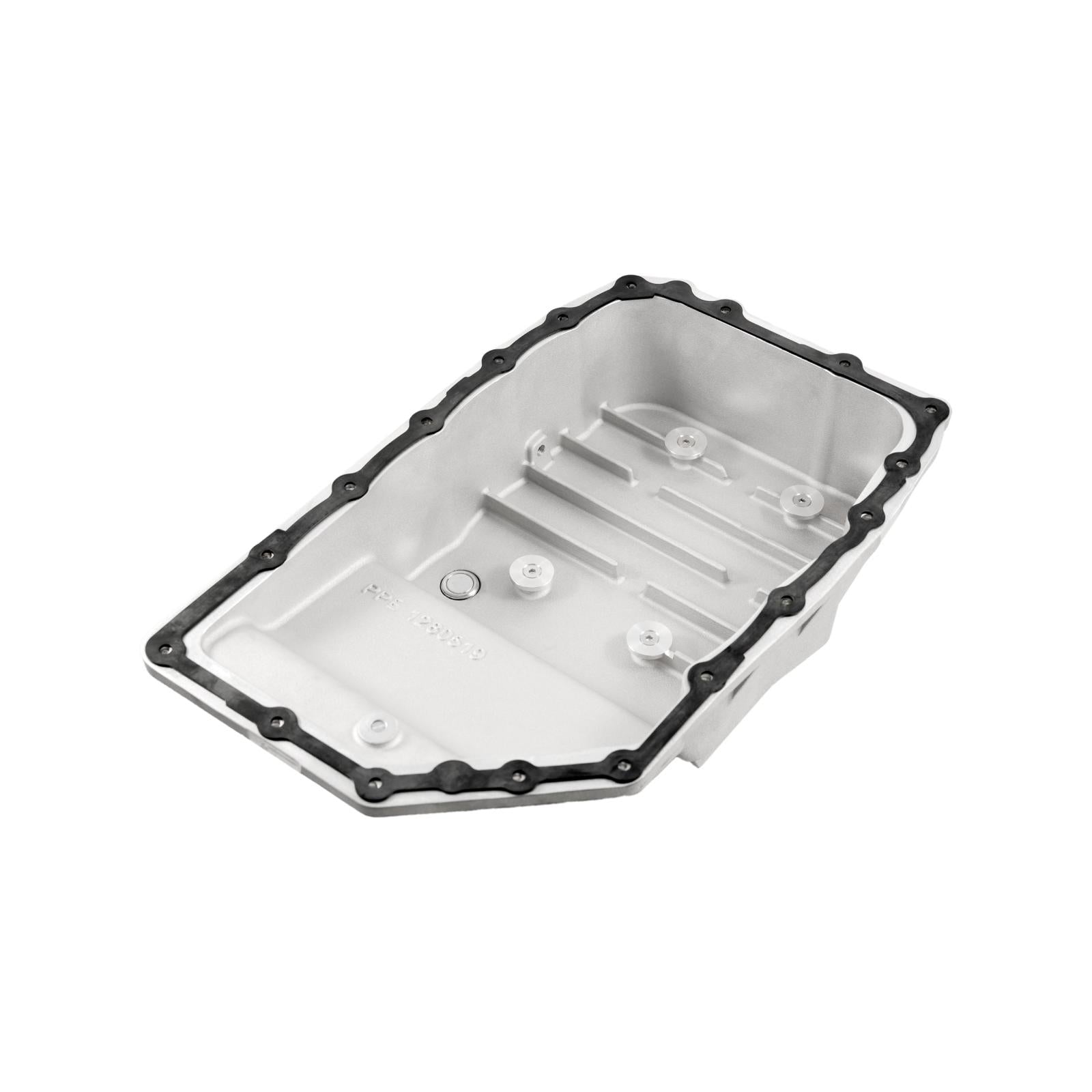 07-23 GM 6L90 Heavy-Duty Cast Aluminum Transmission Pan Brushed Pacific Performance Engineering