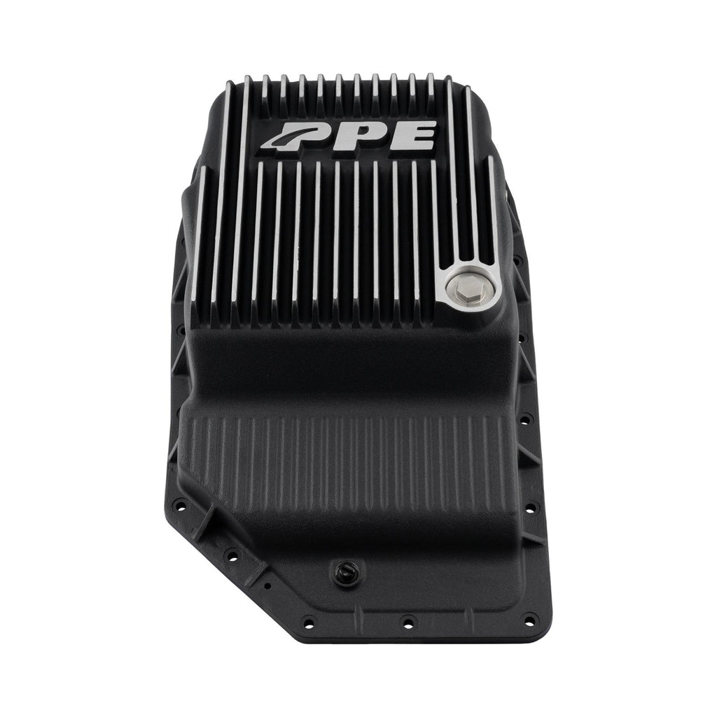 07-23 GM 6L90 Heavy-Duty Cast Aluminum Transmission Pan Brushed Pacific Performance Engineering