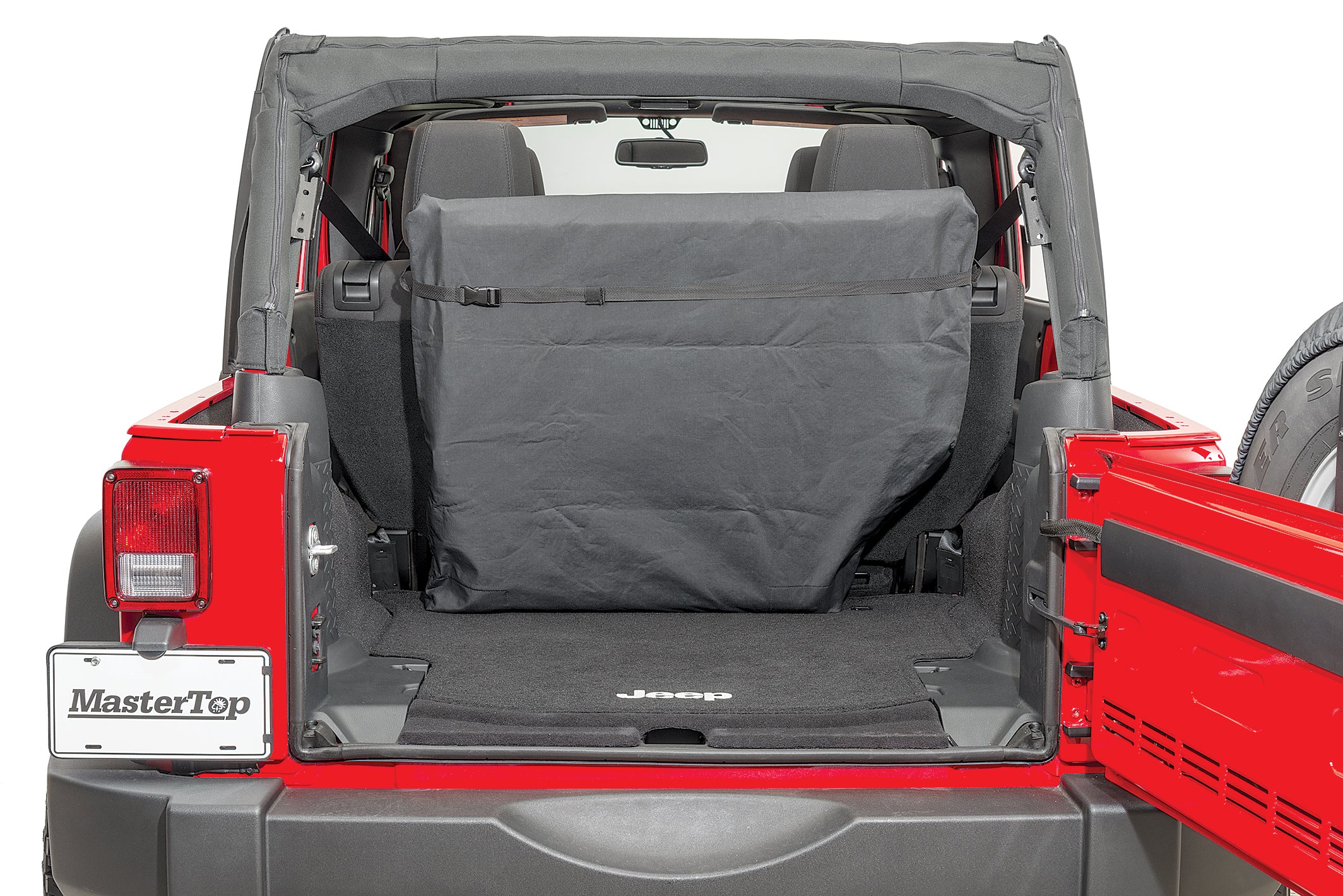 Jeep Wrangler Freedom Top Storage Bag w/Handle 07-2024 Wrangler JK & JL Black MasterTop