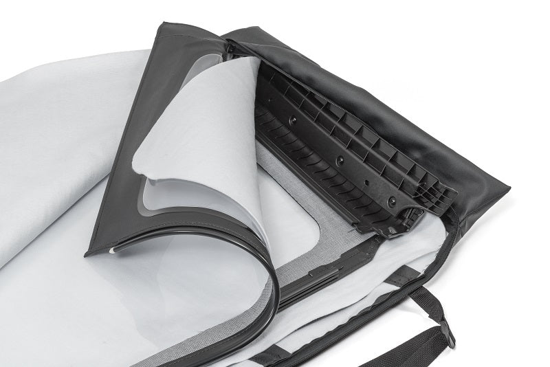 Jeep JL Rear Window Storage Bag For 18-Pres JL Wrangler Black Diamond MasterTop