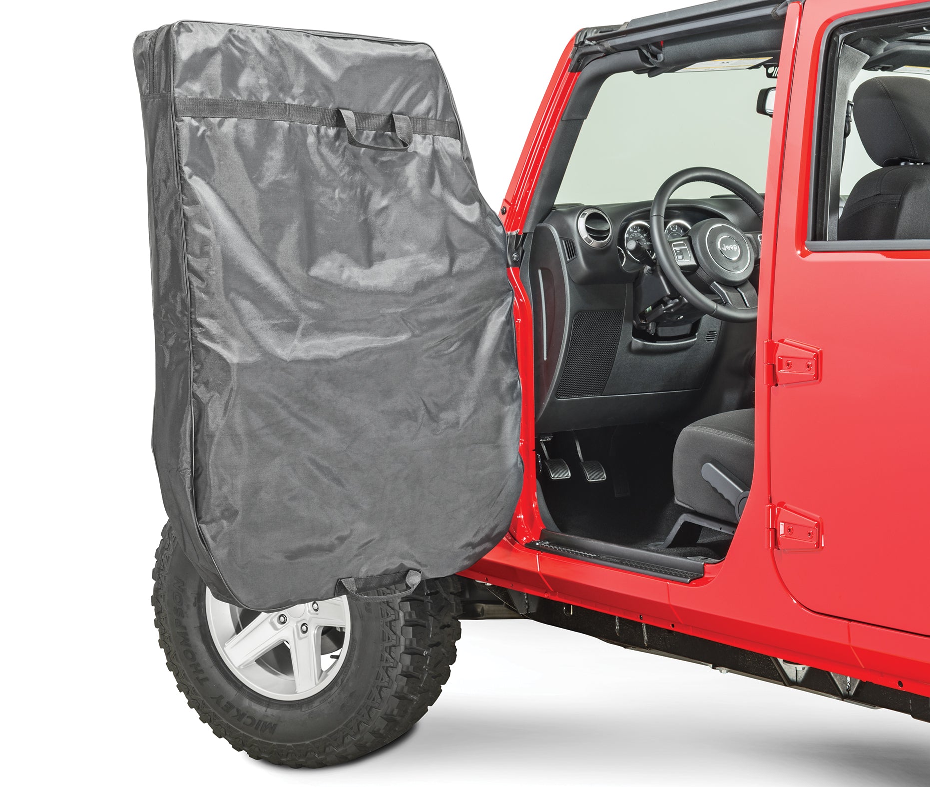 Jeep Hard Door Storage Bags For 76-2024 Jeep CJ JK JL Wrangler MasterTwill Pair MasterTop