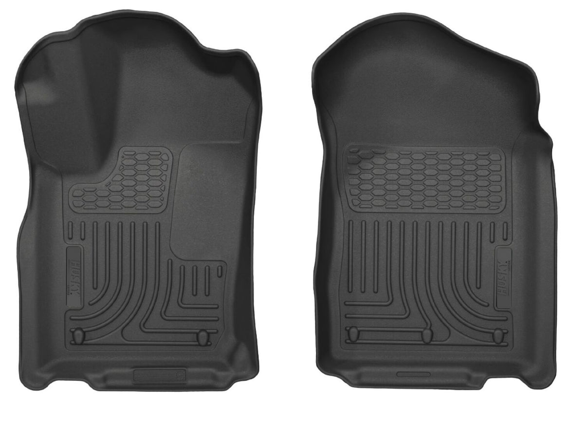 Weatherbeater Front Floor Liners For 2011-2015 Dodge Durango, Jeep Grand Cherokee Husky Liners