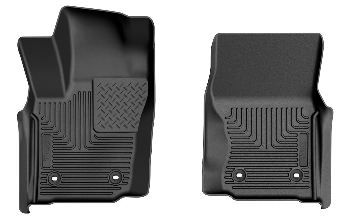 Weatherbeater Front Floor Liners For 2024-2026 Tacoma Husky Liners