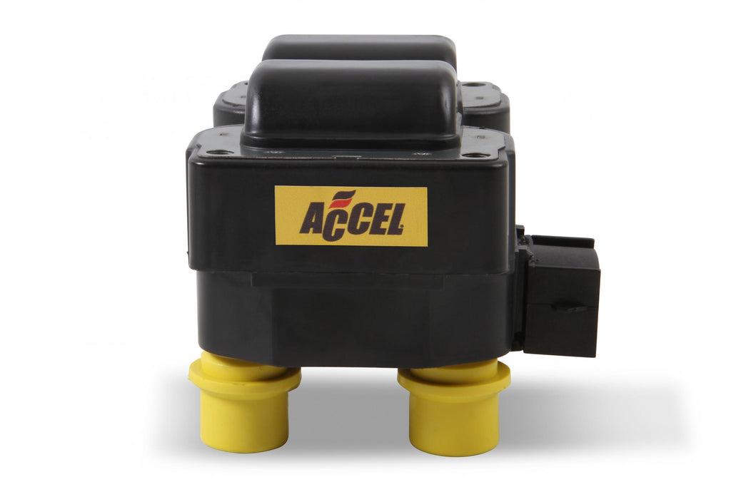 Direct Ignition Coil Kit Supercoil 4-Tower Edis Direct Ignition Coil Kit For Ford 1988-2003 Has A Maximum Output Of 42,000 ACCEL