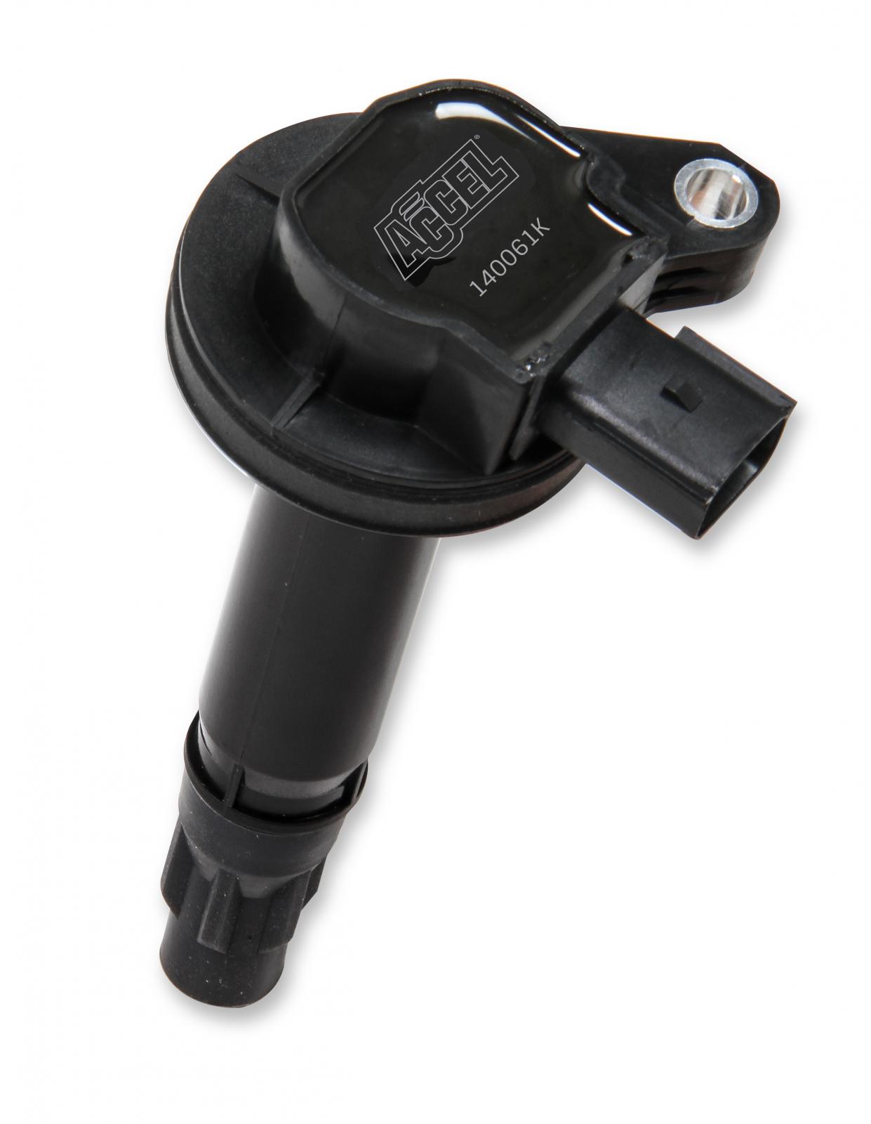 Ignition Coil Supercoil Series- 2007-2016 Ford 3.5L/3.7L V6, Black, Individual Fits Ford 2007-2016 3.5 / 3.7L V6 Applications ACCEL
